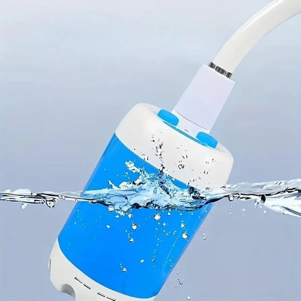 Rechargeable Electric Outdoor Camp Shower Pump, Upgrade Version for Portable Showers While for Camping,Hiking Traveling-A98U