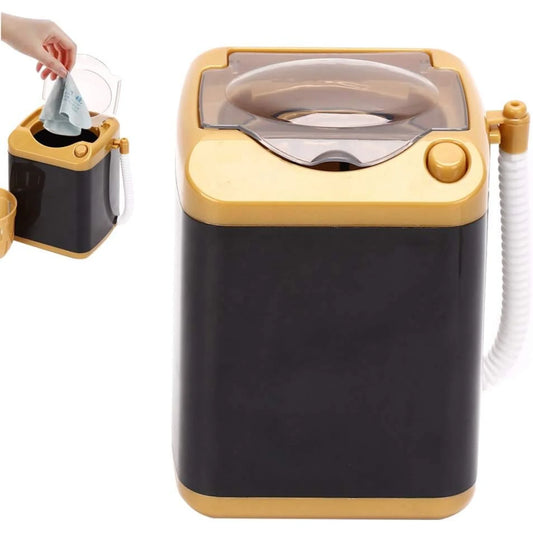 Mini Washing Machine, Cleaning Machine, Portable Washing Machine Washing Machine Cosmetic Tool Cleaning Machine Toy Gift for Do