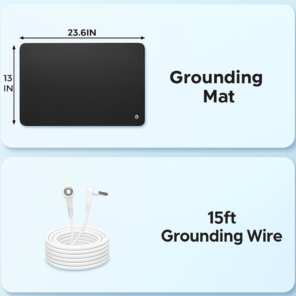 Wellness Grounding Mat Sleep Aid & Health Support Pad